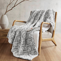 1 PCS 50x60' Dream Soft Heated Throw Grey Geo