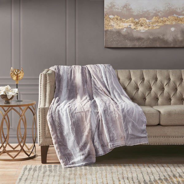 1PC 50x60' Faux Fur Throw