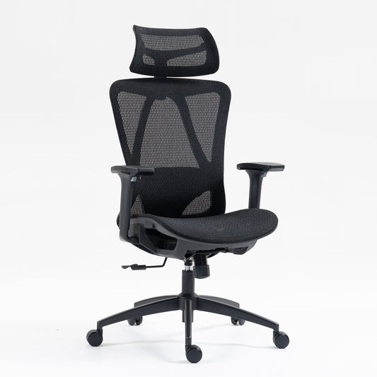 High Back Mesh Office Chair:8360HW-BK