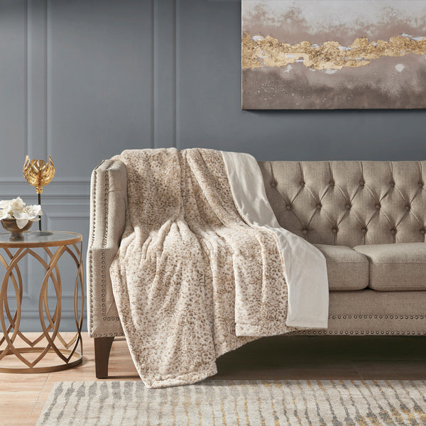 1PC 50x60' Faux Fur Throw